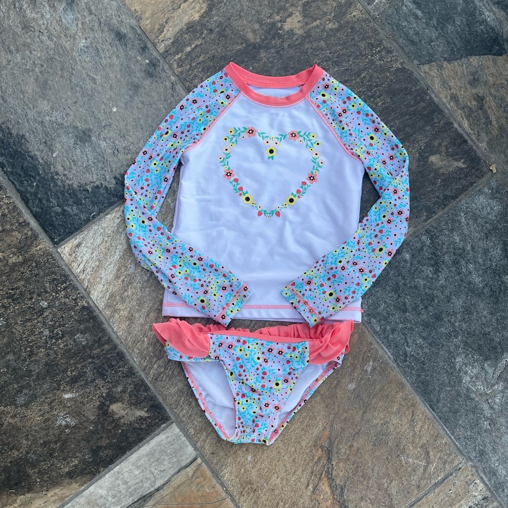 Flower swimsuit